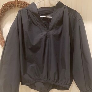 Puffy sleeves top from Banana Republic